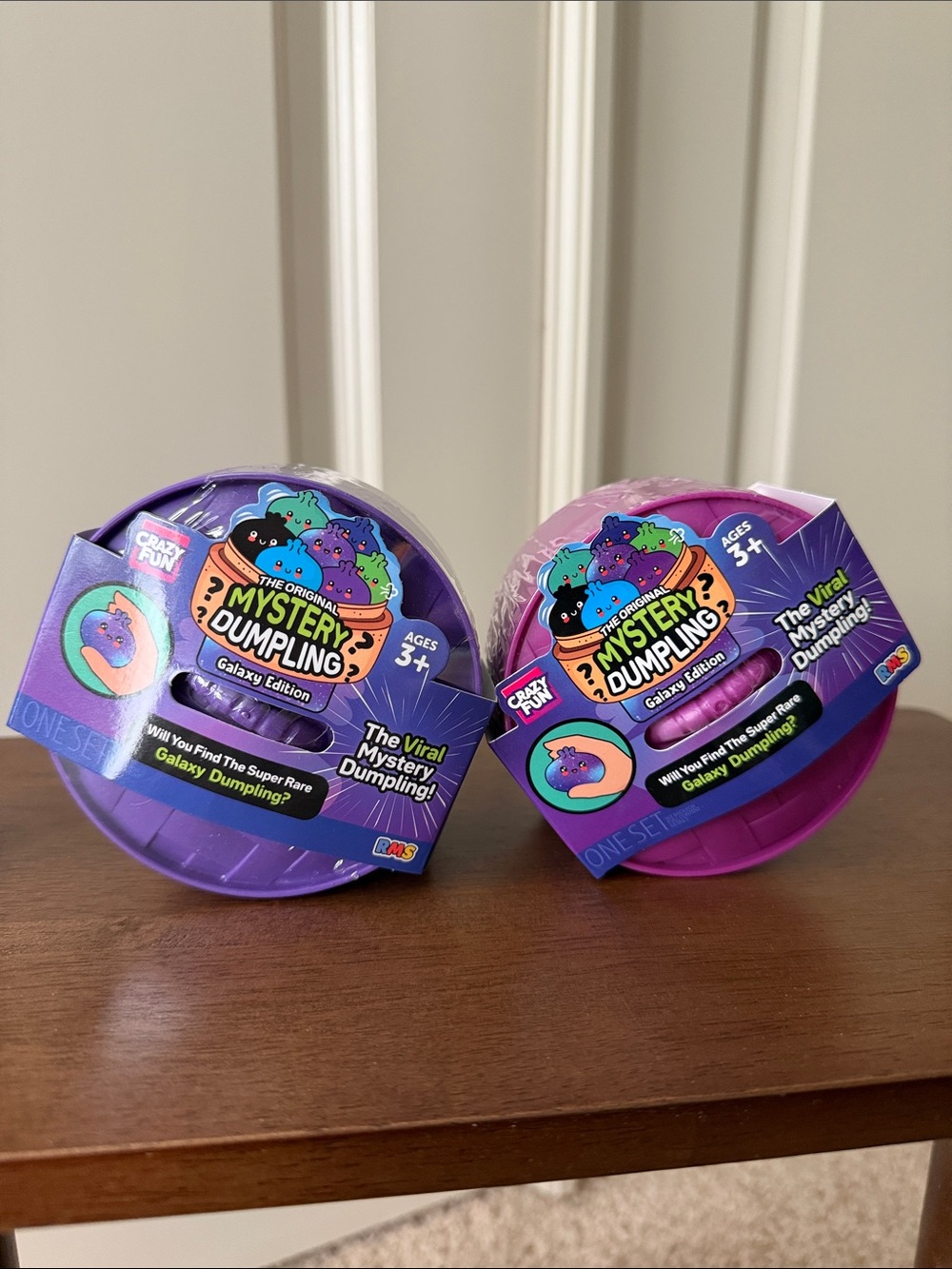 2-Pack Bundle! The Original Mystery Dumpling Galaxy Edition - RMS Authentic NWT.